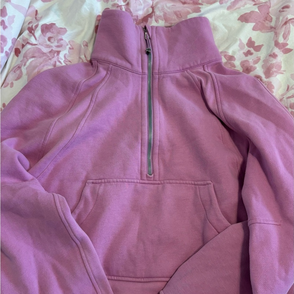 lululemon scuba half zip hoodie